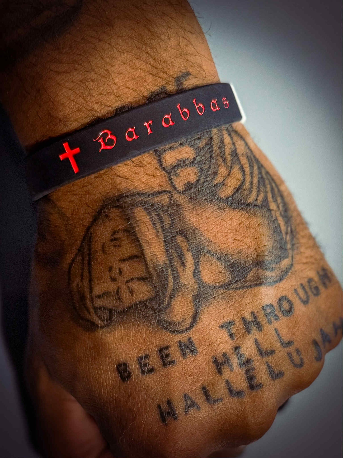 Barabbas Two-Tone Bracelet – “Grace Took My Place” Edition
