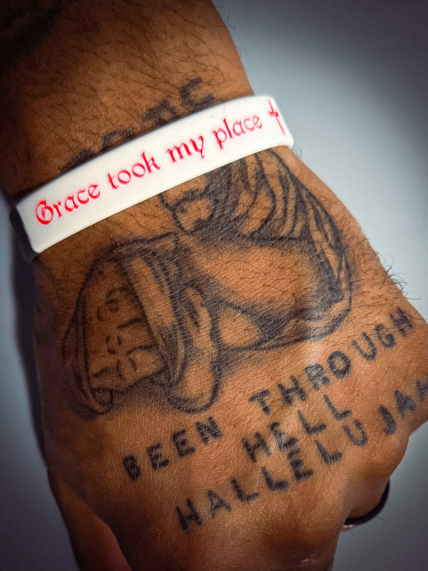 Barabbas Two-Tone Bracelet – “Grace Took My Place” Edition